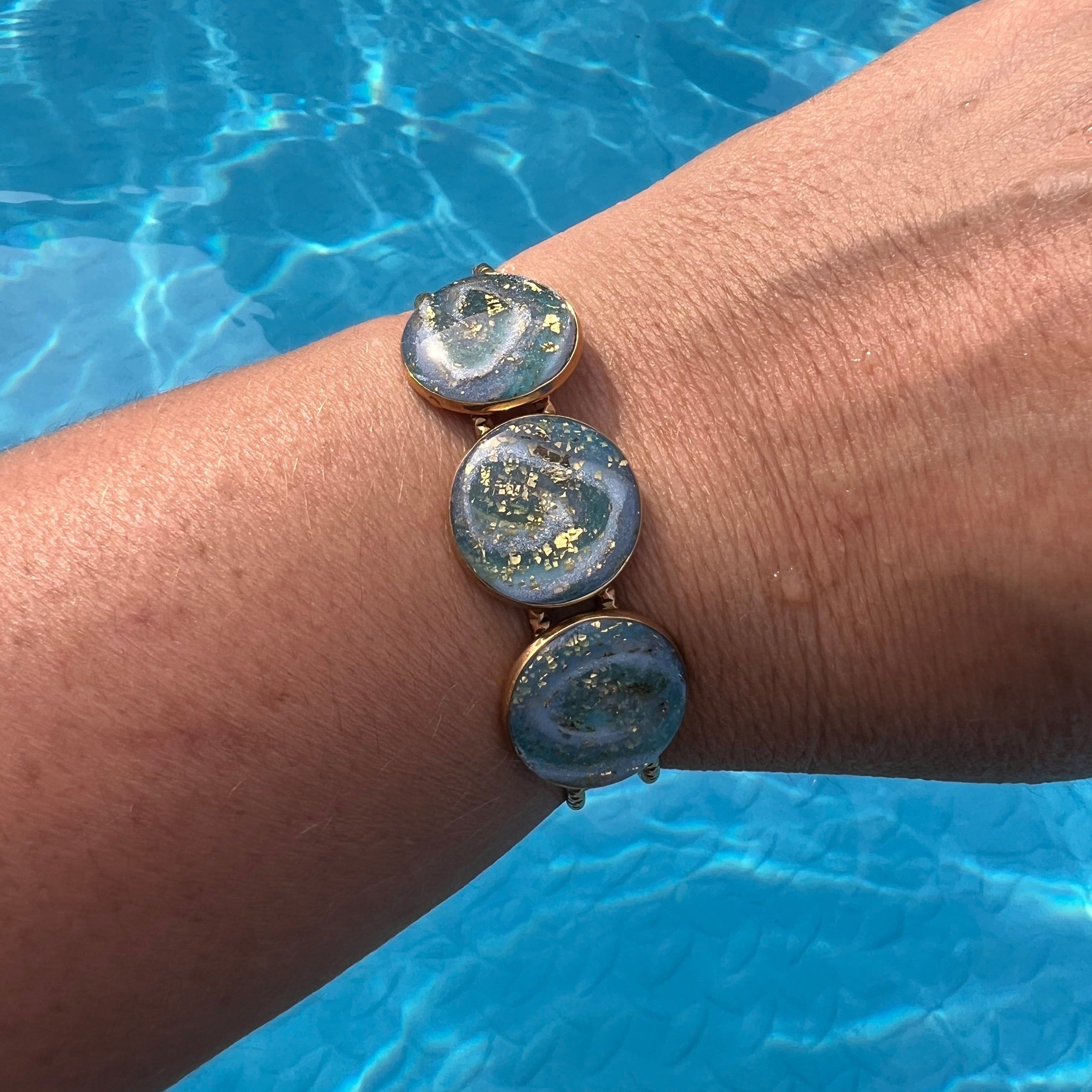 Bracelet "Jonc cercle" en acier inoxaydable