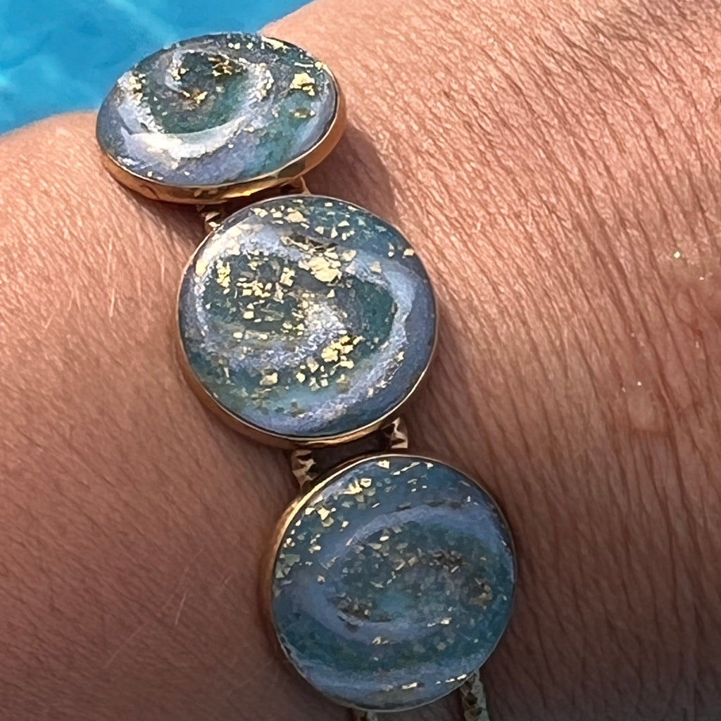 Bracelet "Jonc cercle" en acier inoxaydable