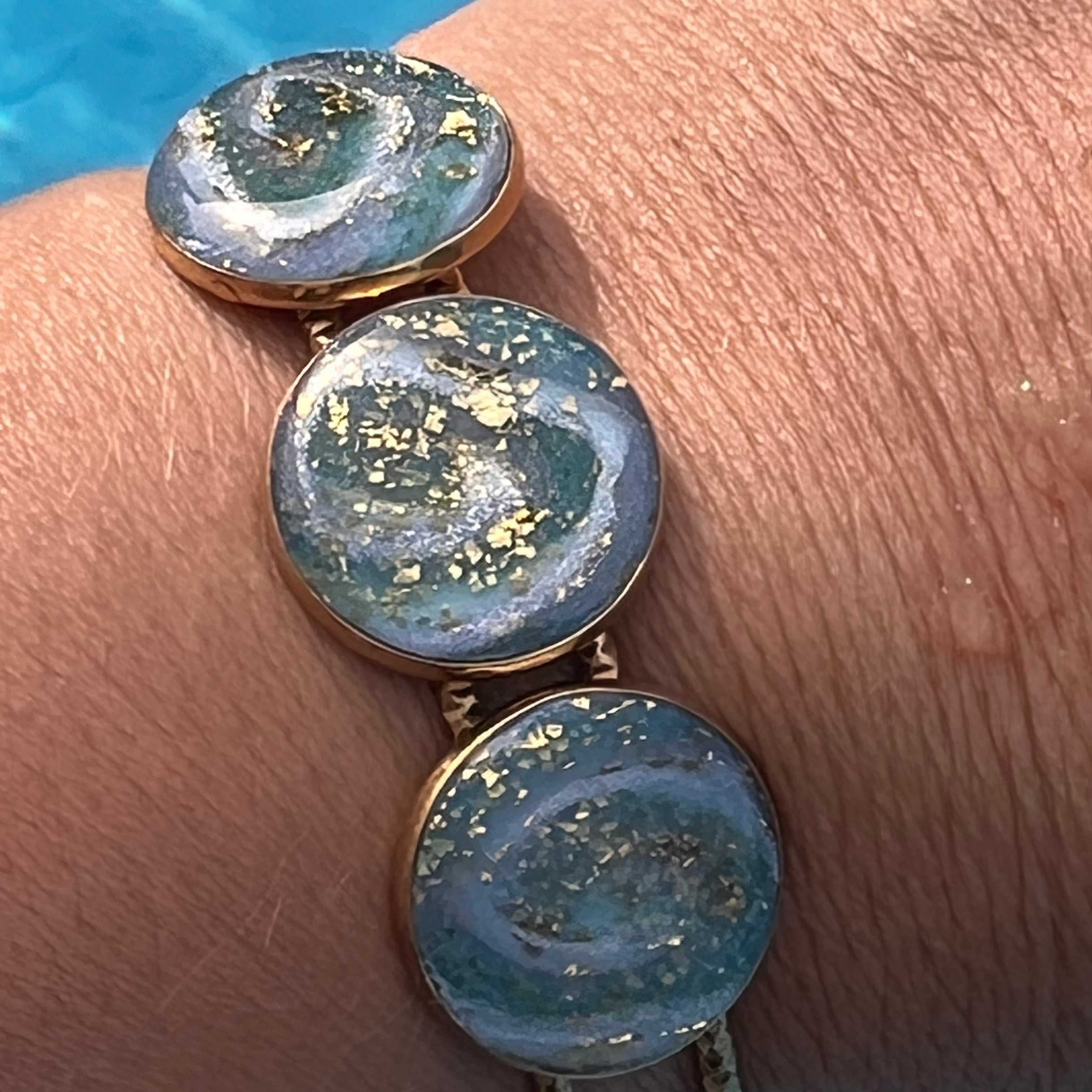 Bracelet "Jonc cercle" en acier inoxaydable