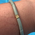 Bracelet "Curvy S" en perles