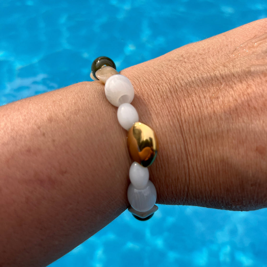 Bracelet "Galea" en perles