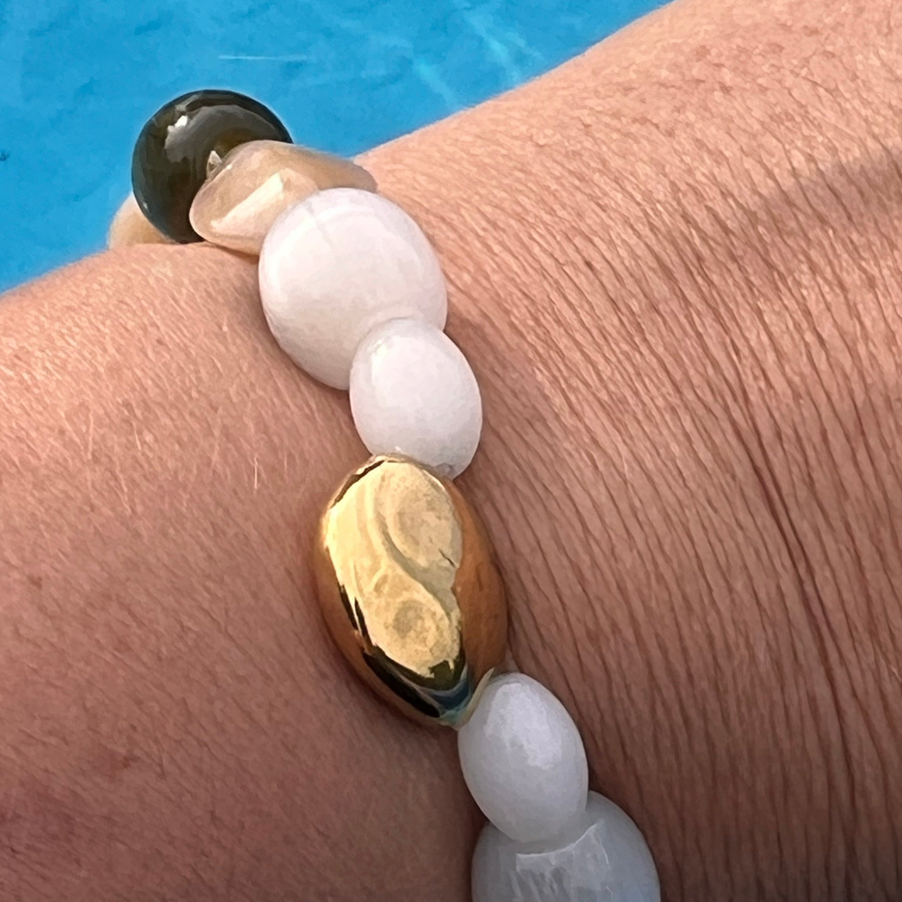 Bracelet "Galea" en perles
