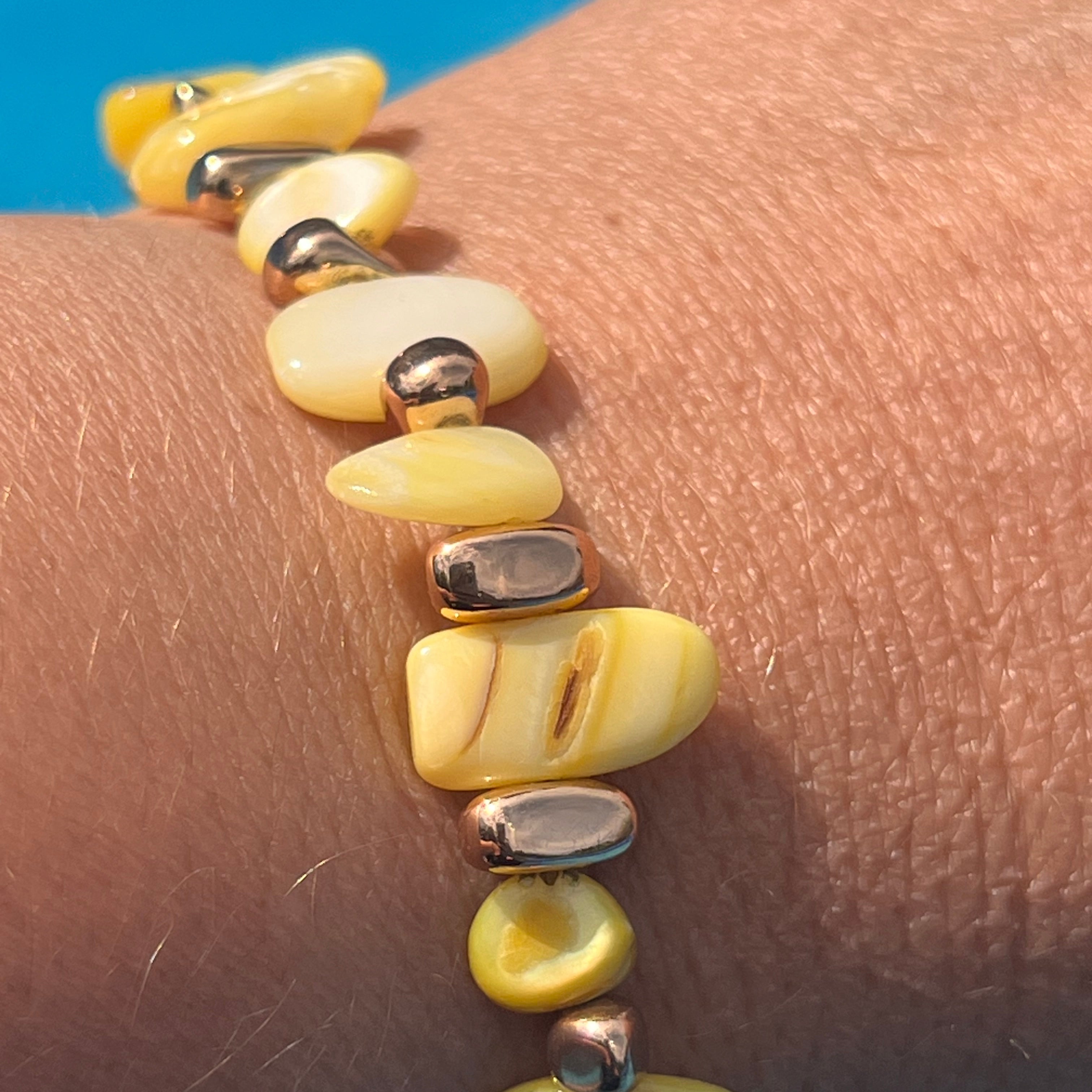 Bracelet "Acidulé" en perles