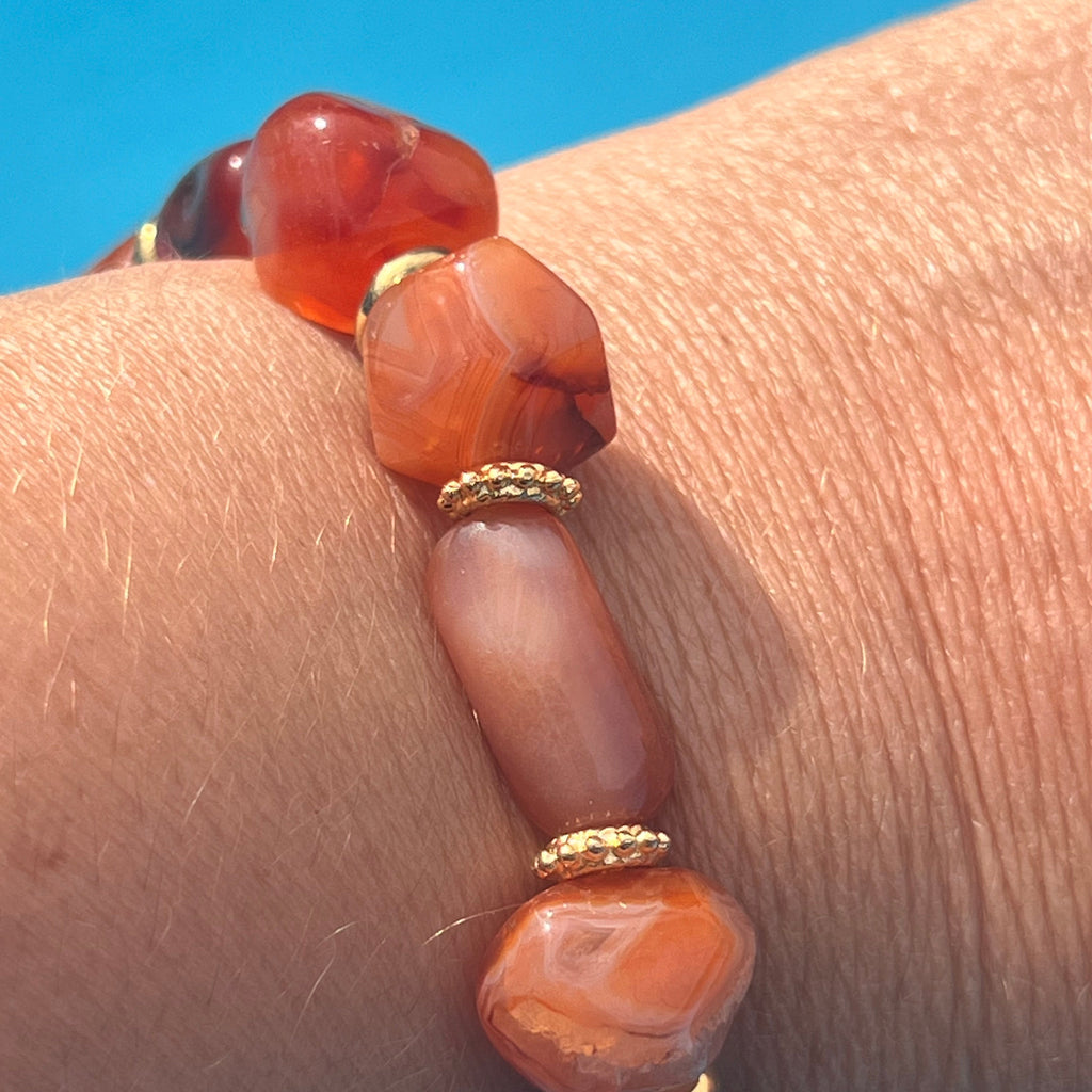 Bracelet "Hestia" en perles