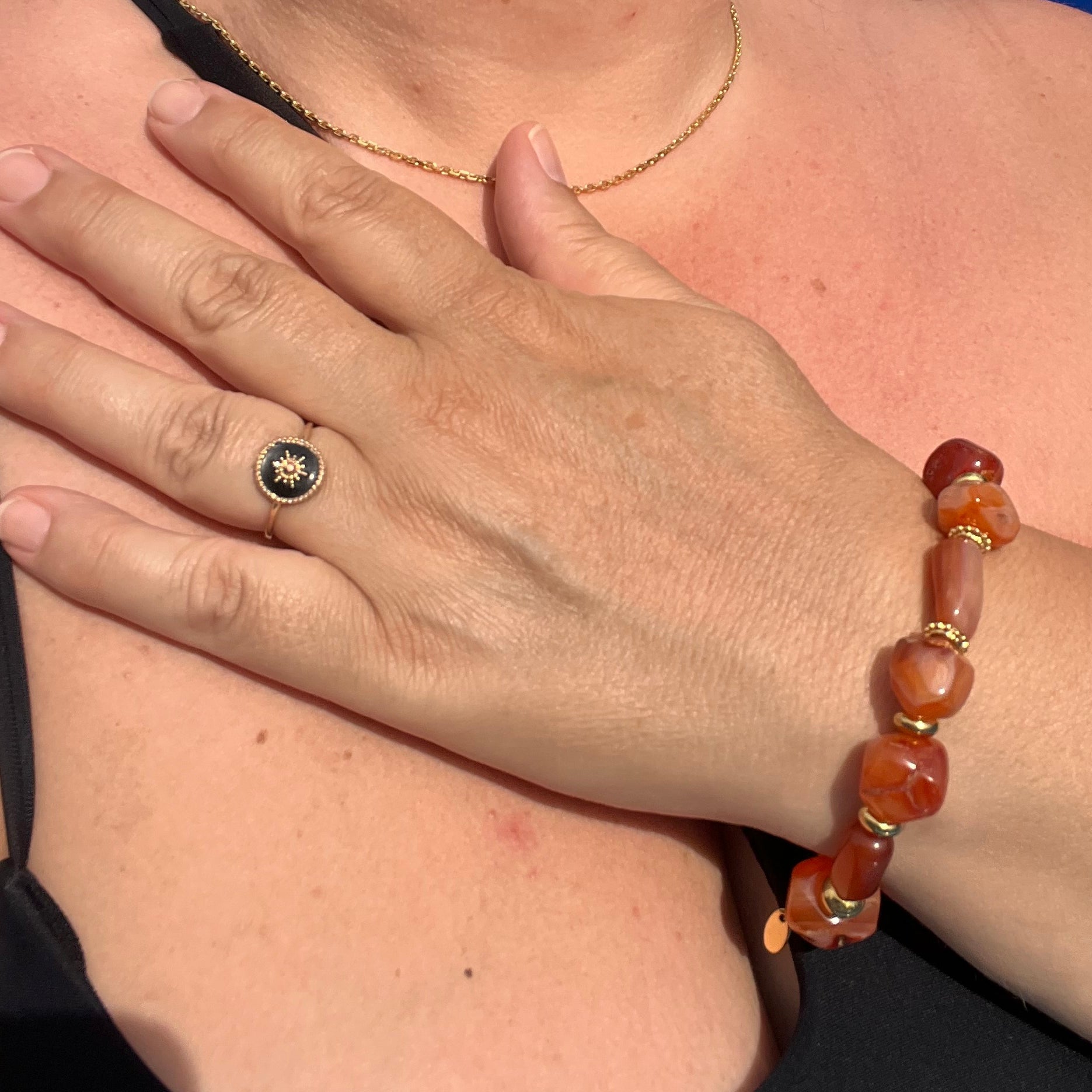 Bracelet "Hestia" en perles