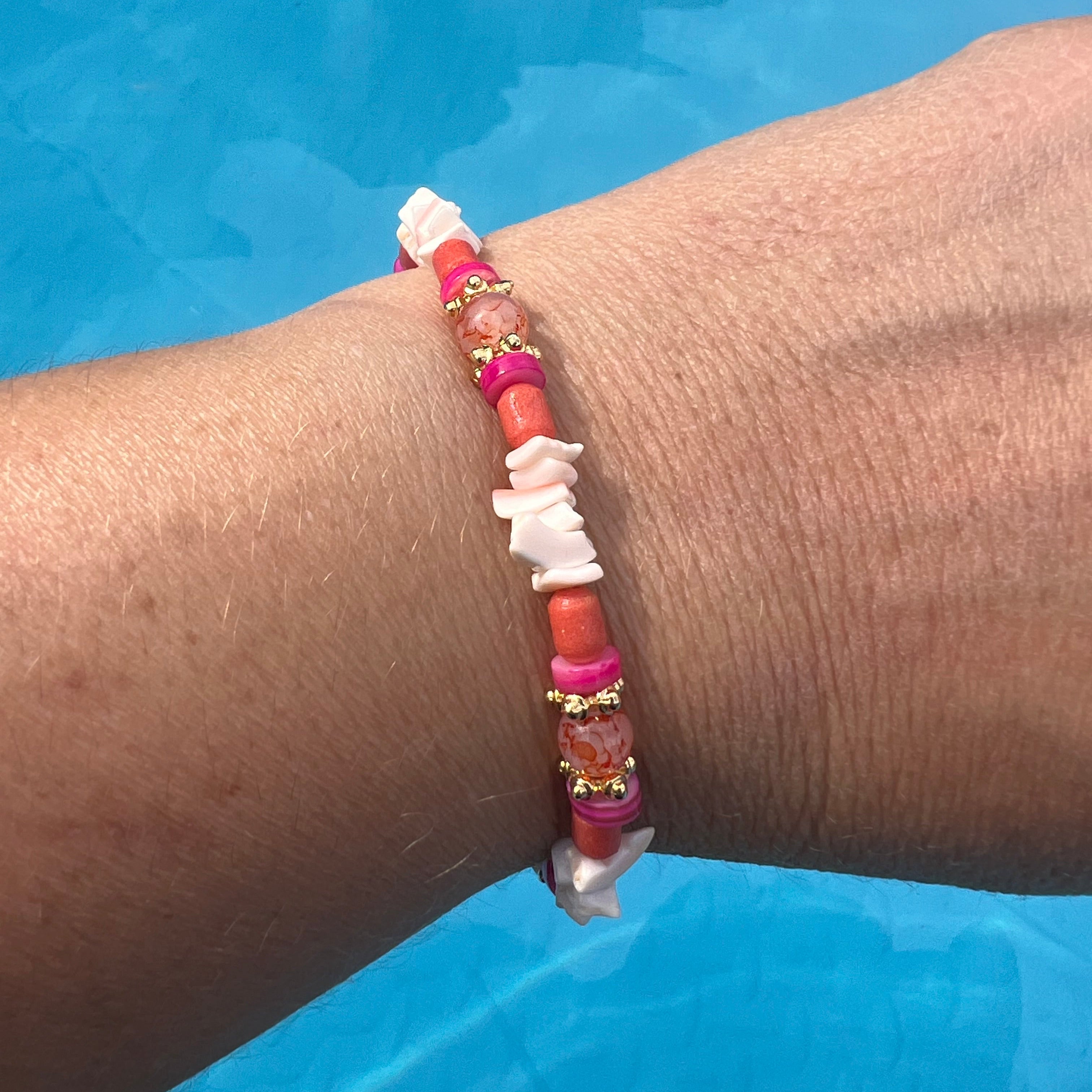 Bracelet "Exotic" en perles