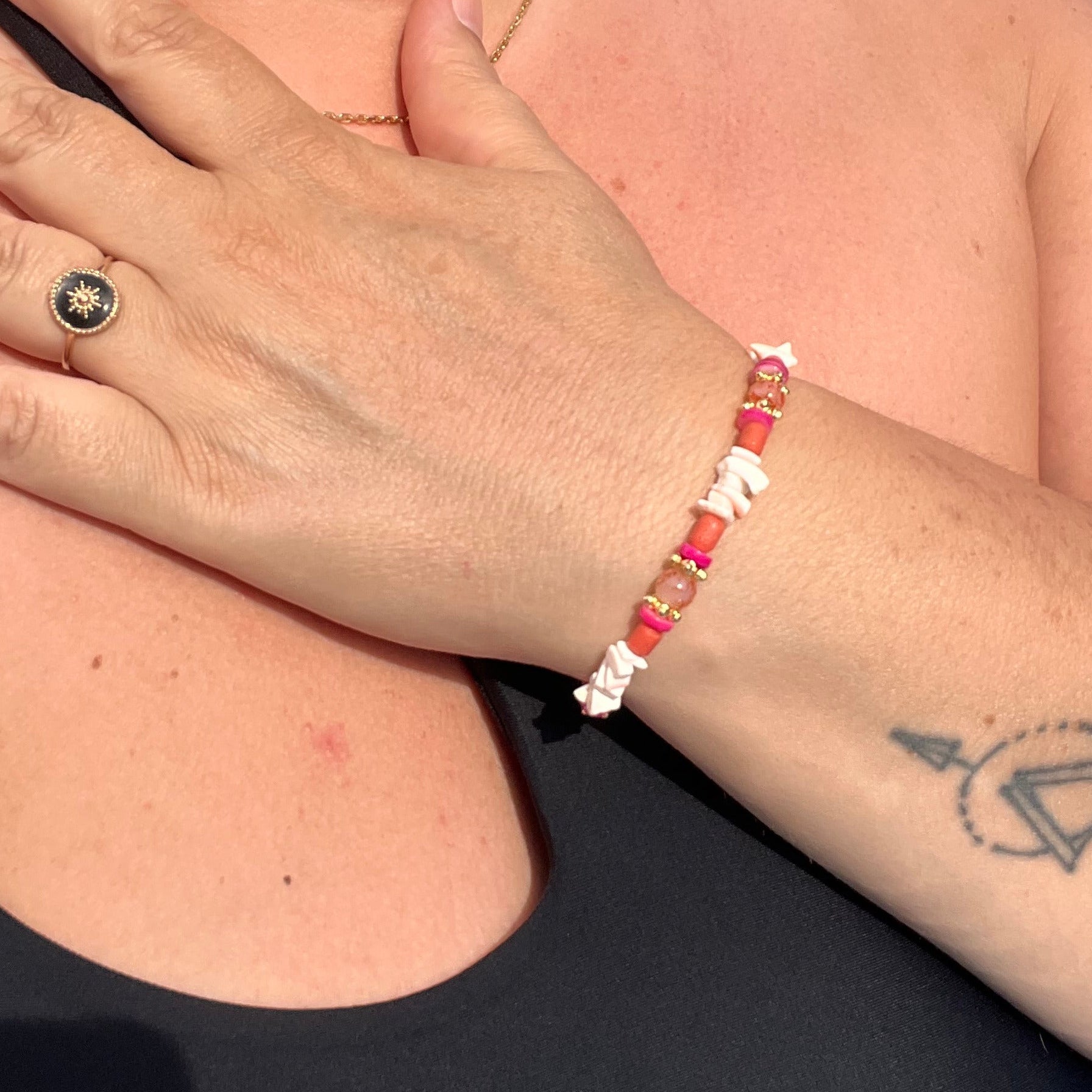 Bracelet "Exotic" en perles