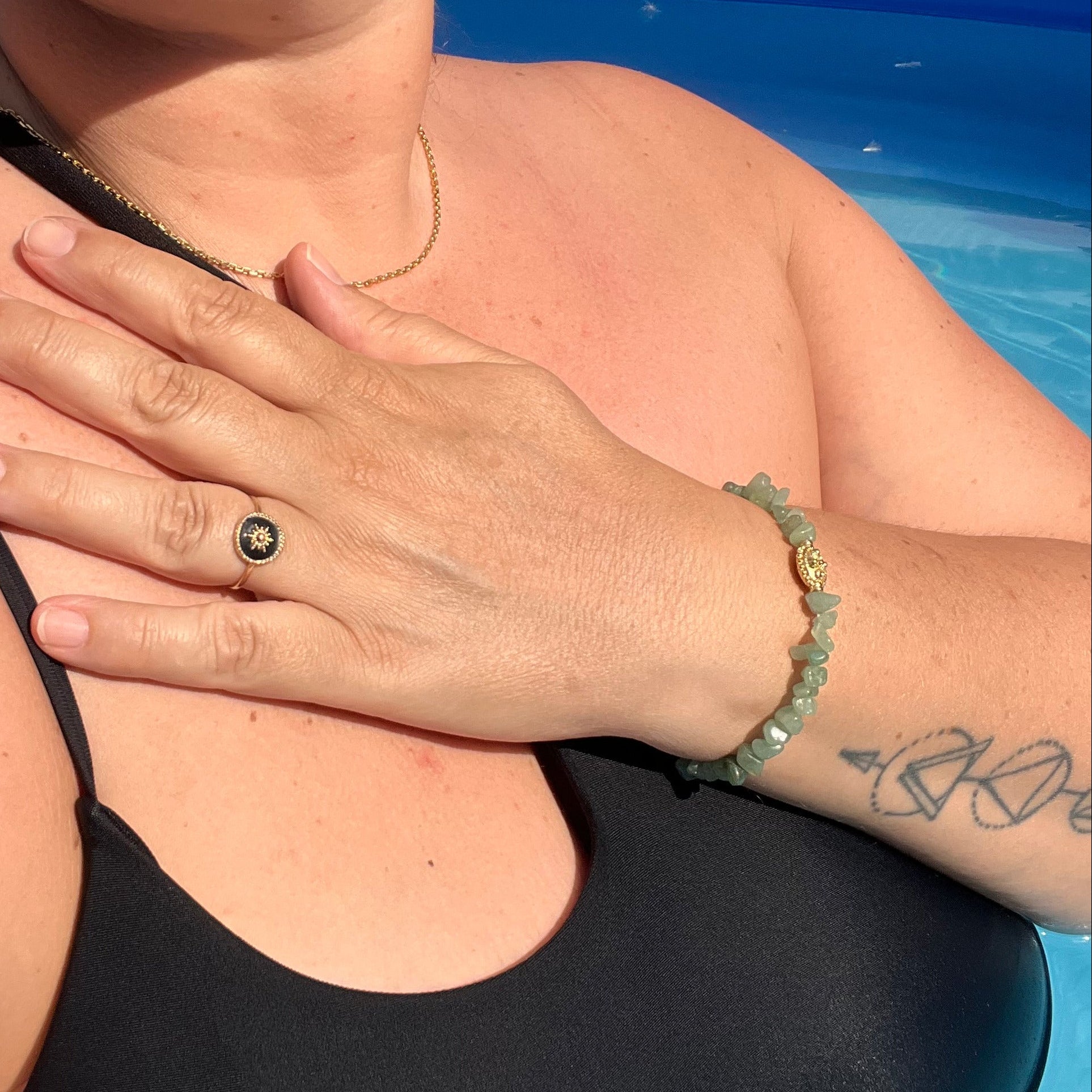 Bracelet "India" en perles