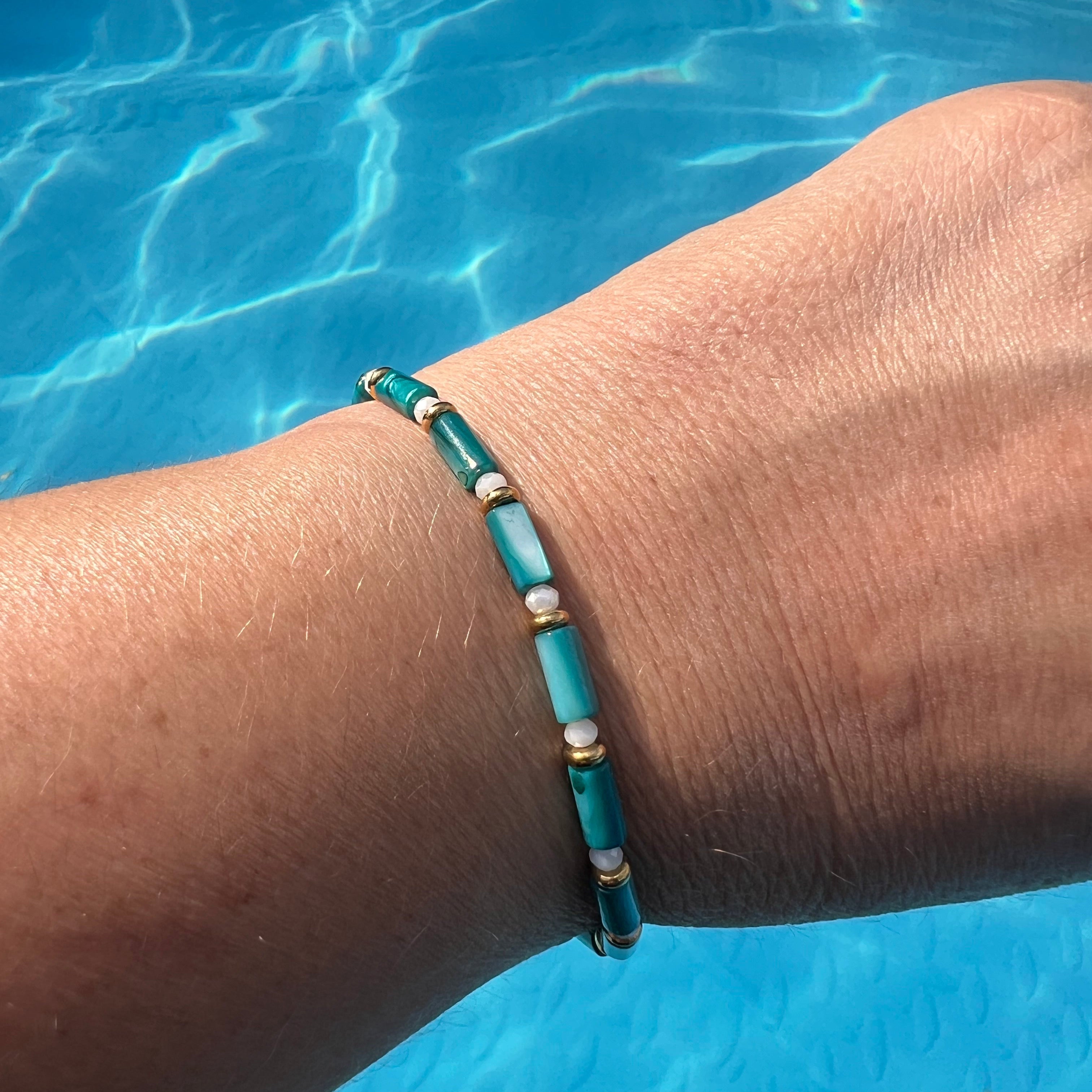 Bracelet "Adélaïde" en perles