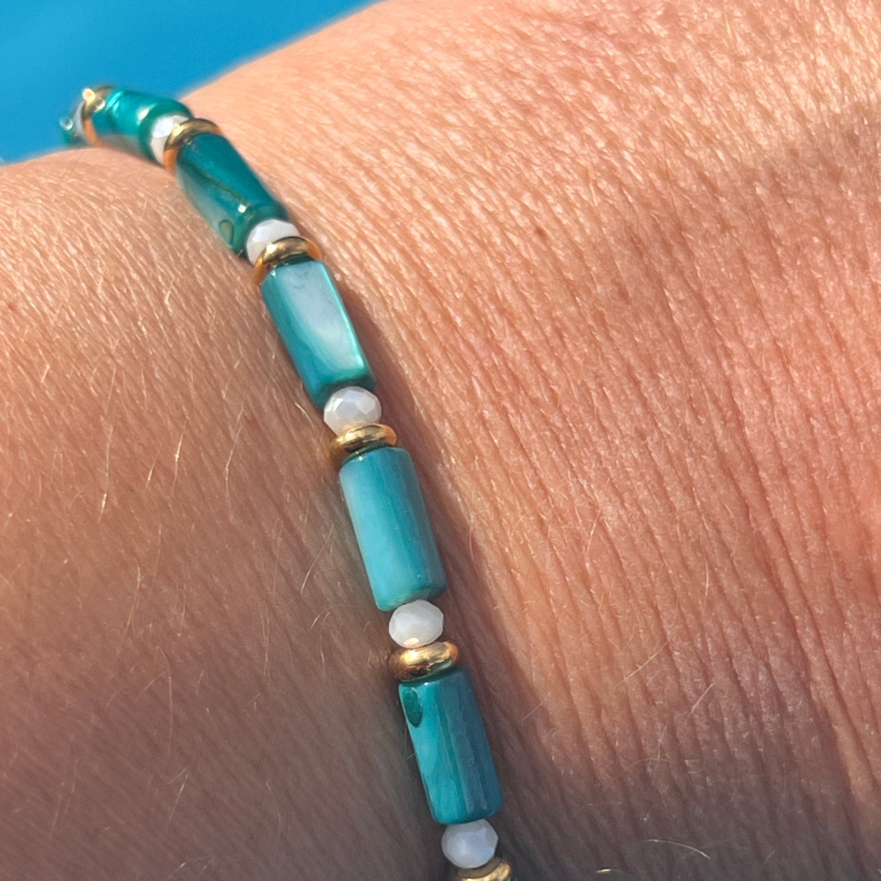 Bracelet "Adélaïde" en perles