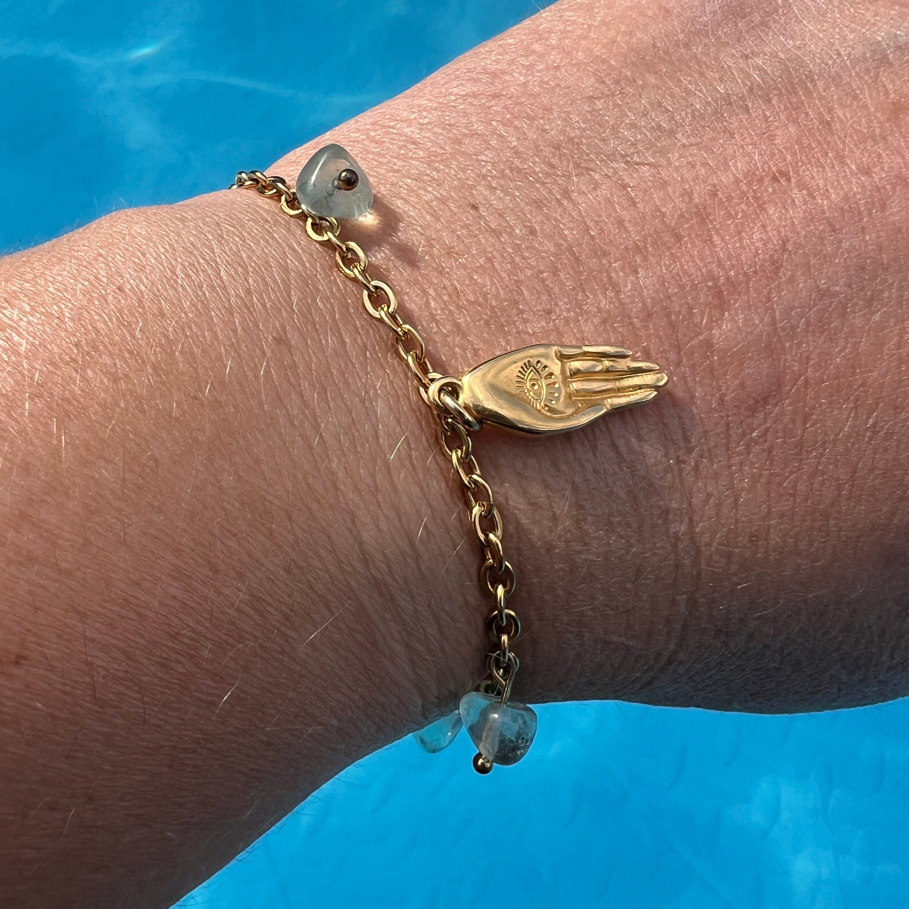 Bracelet "Éveil" en acier inoxydable