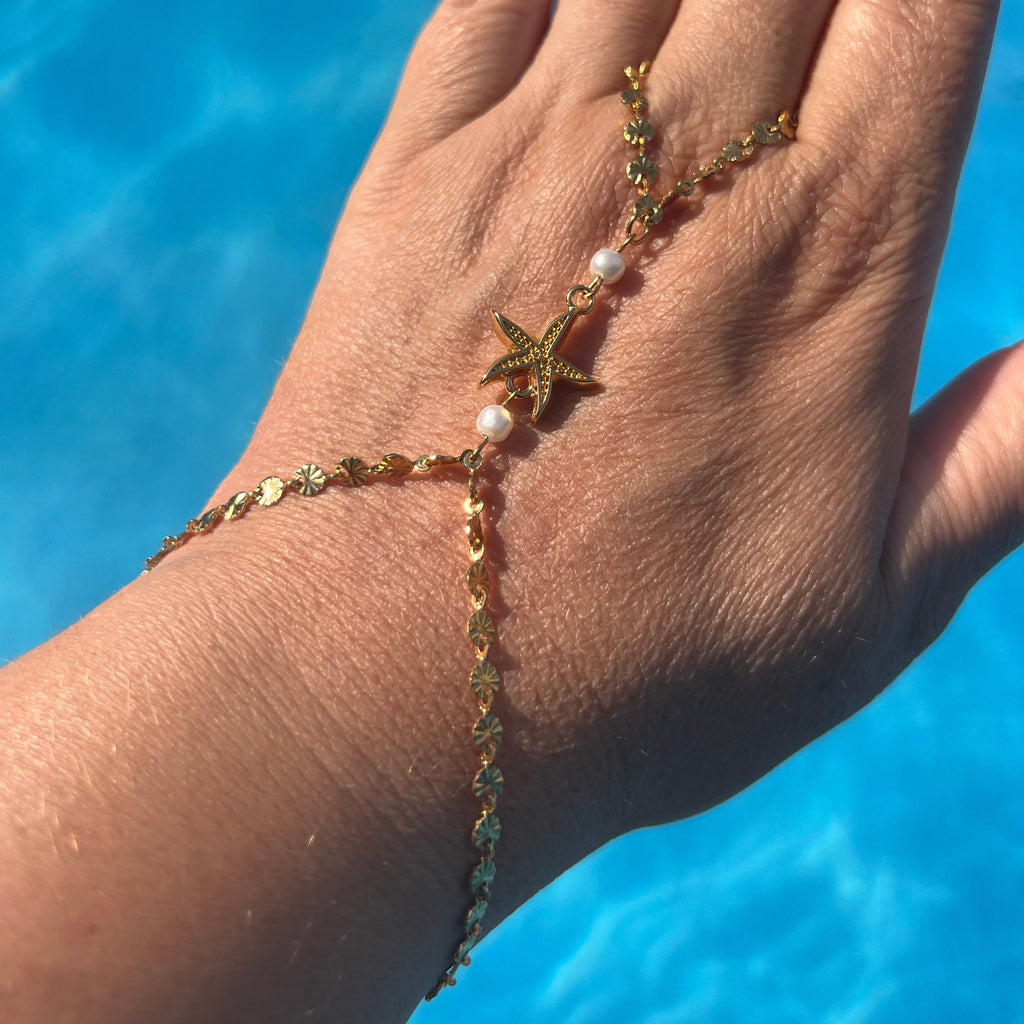 Bijou de main "SeÎren" en acier inoxydable
