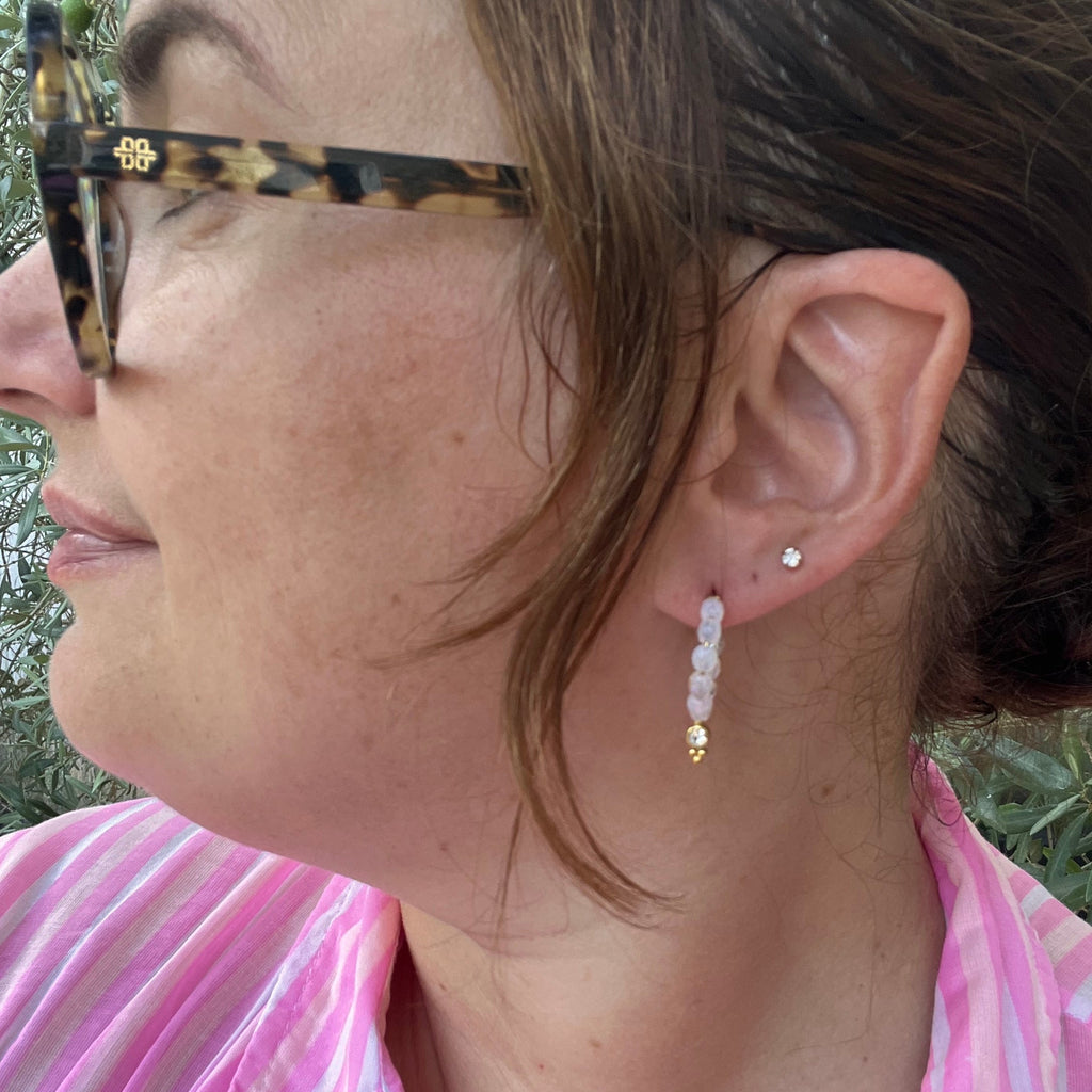 Boucles d'oreilles "Nude" en acier inoxydable