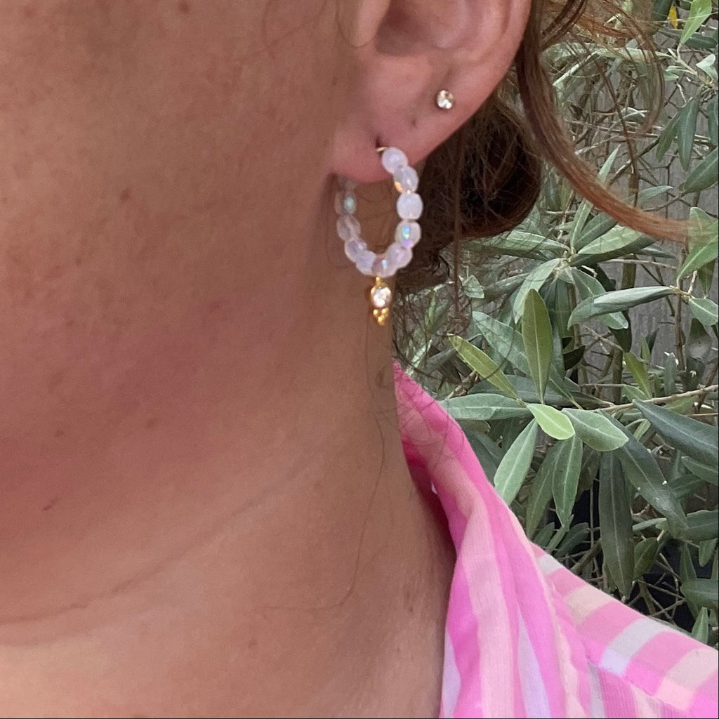 Boucles d'oreilles "Nude" en acier inoxydable