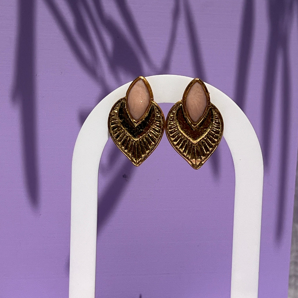 Boucles d'oreilles "Muse" en argile polymère