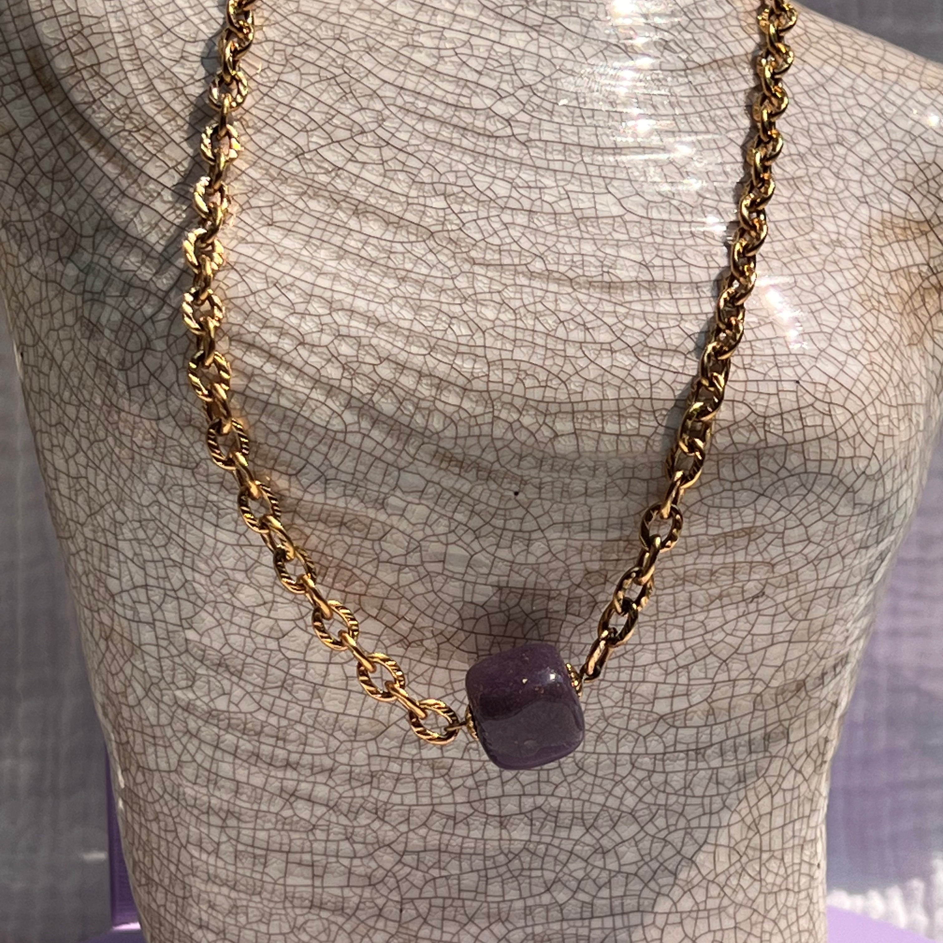 Collier "Kyvos" en acier inoxydable