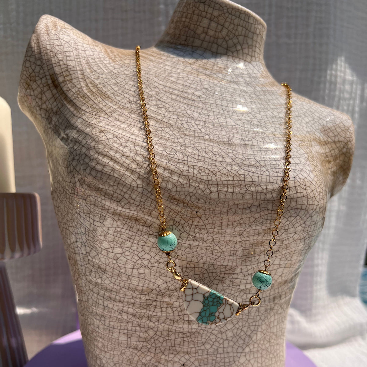 Collier "NAVA" en acier inoxydable